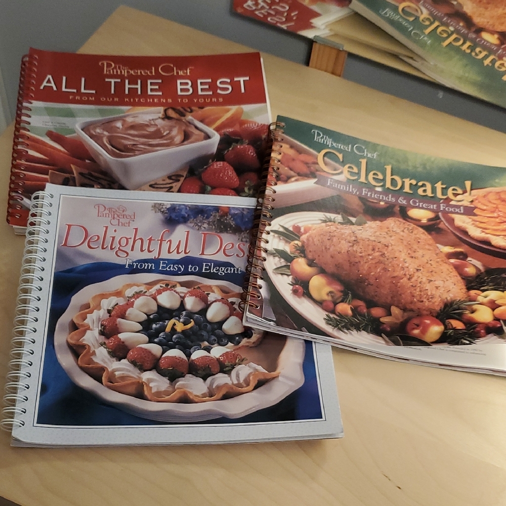 Pampered Chef Cookbooks